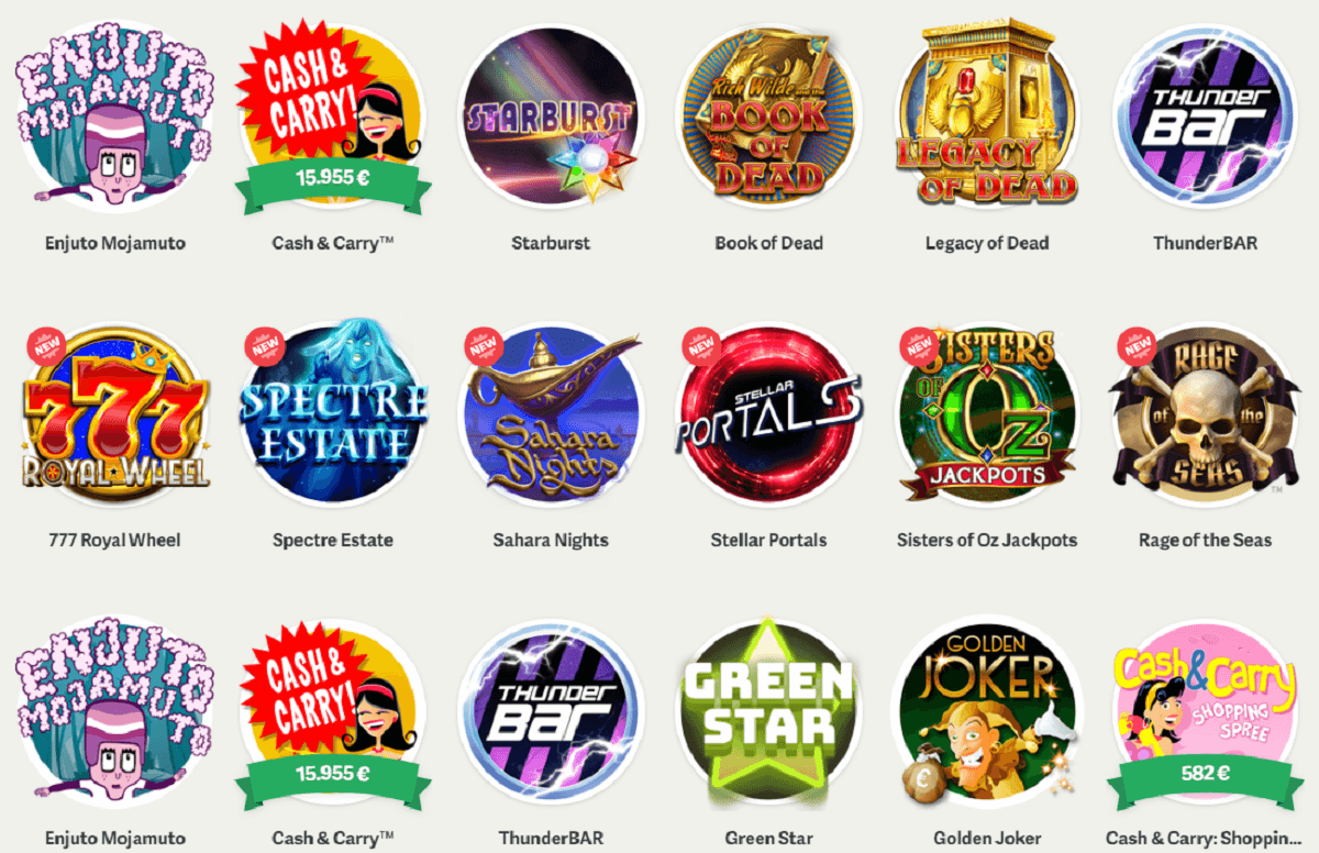 paf casino slots