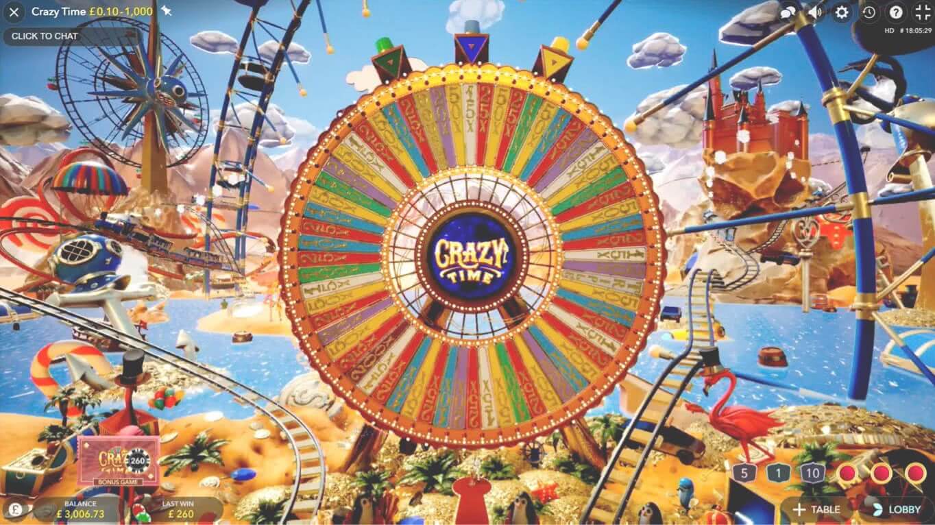 jugar crazy time