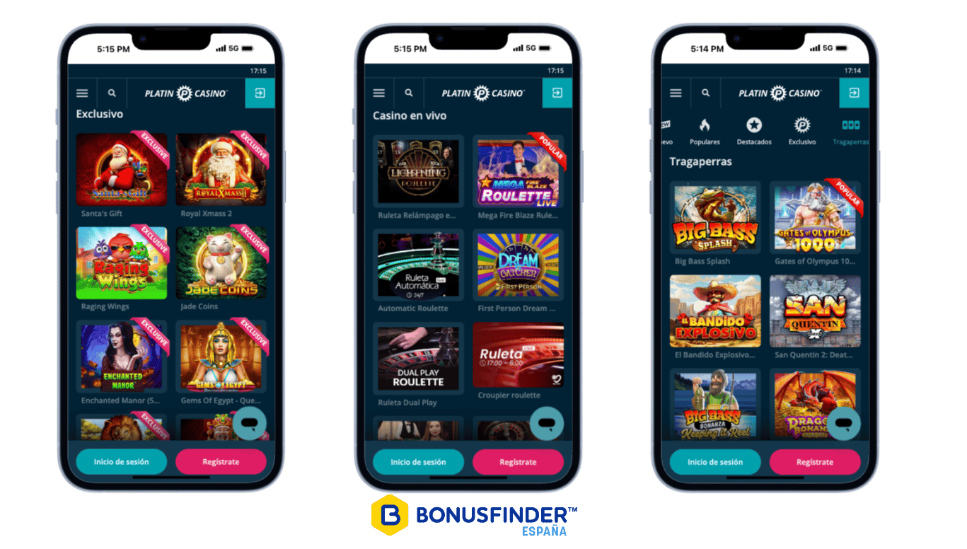 Platincasino 10 tiradas gratis