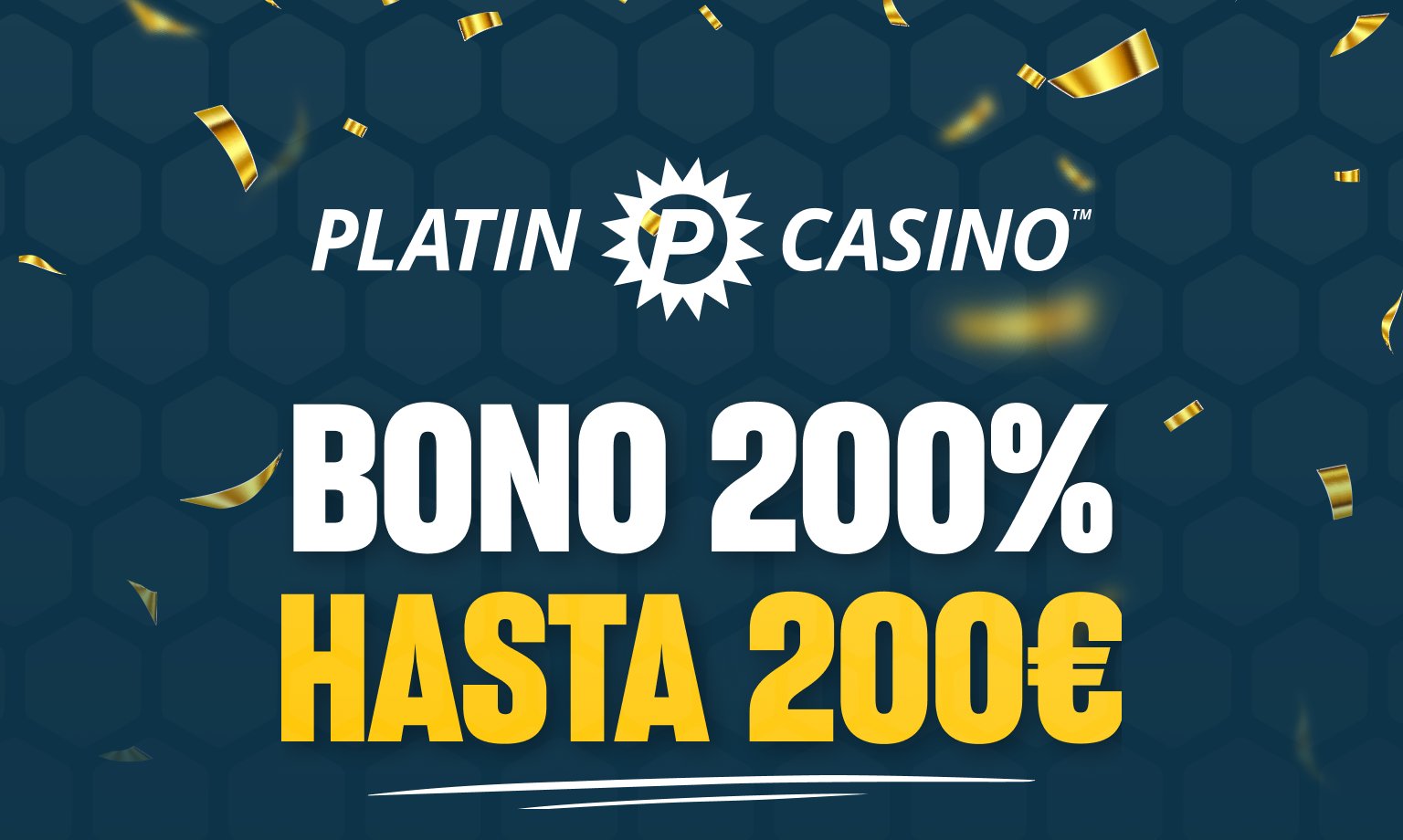 Bono bienvenida Platincasino