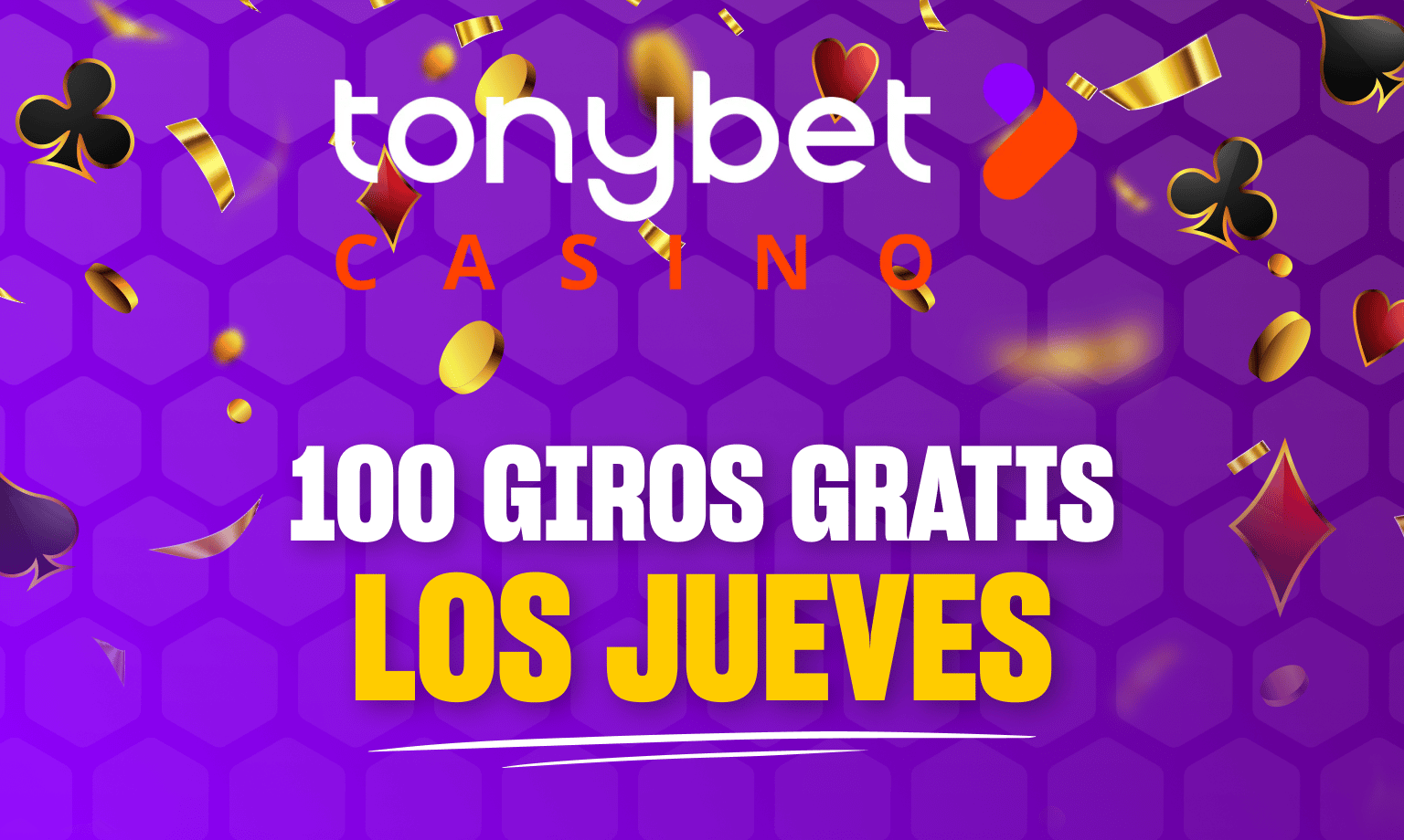 Tonybet 100 giros gratis