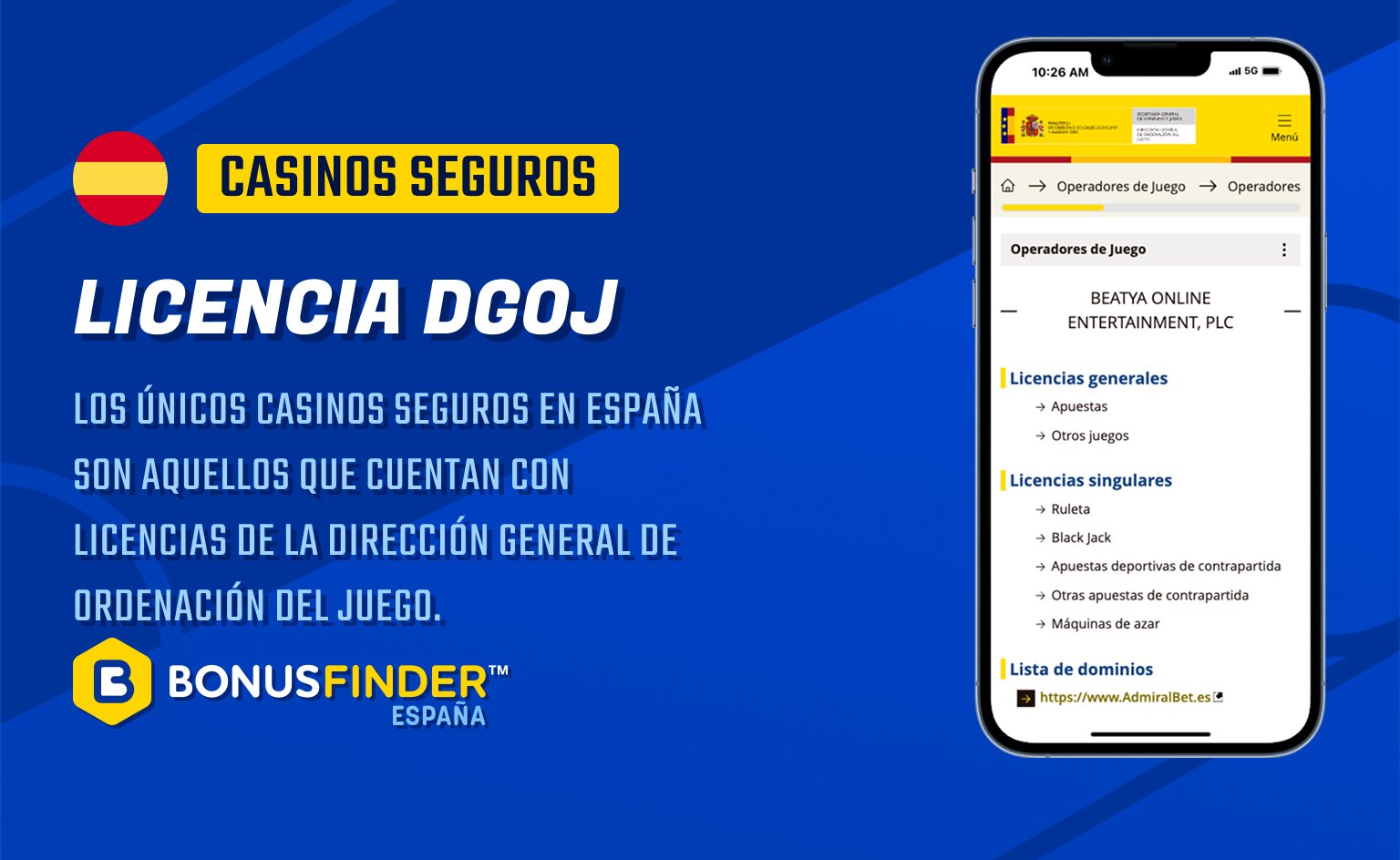 Casinos online seguros