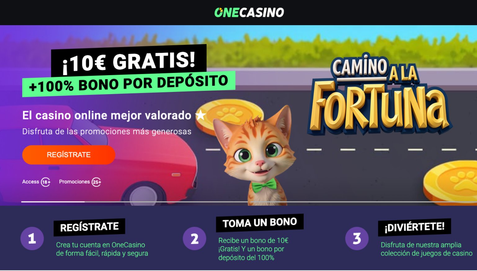 One Casino 10 euro gratis
