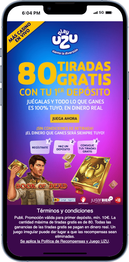 PlayUZU tiradas gratis