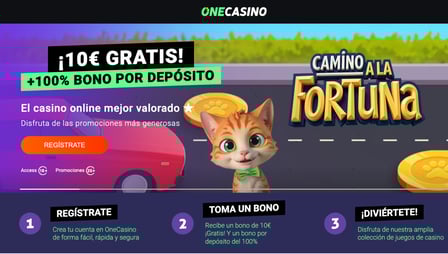 One Casino 10 euro gratis