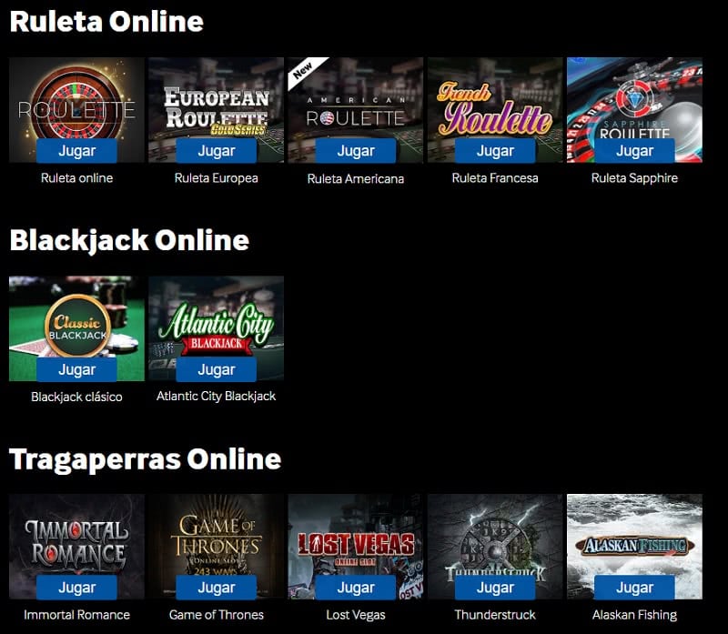 online casino espana